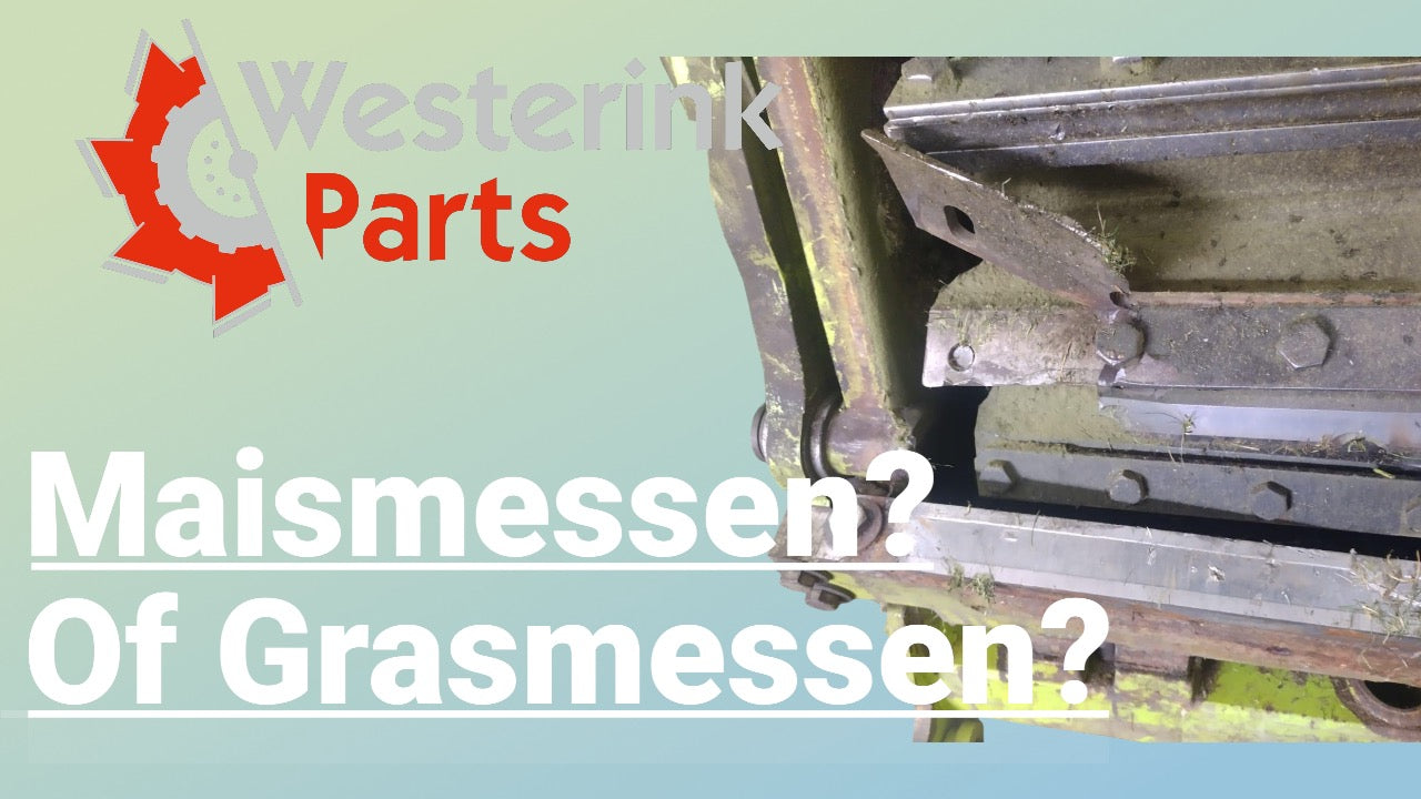 Maismessen vs. Grasmessen: De juiste keuze voor snijkwaliteit en levensduur