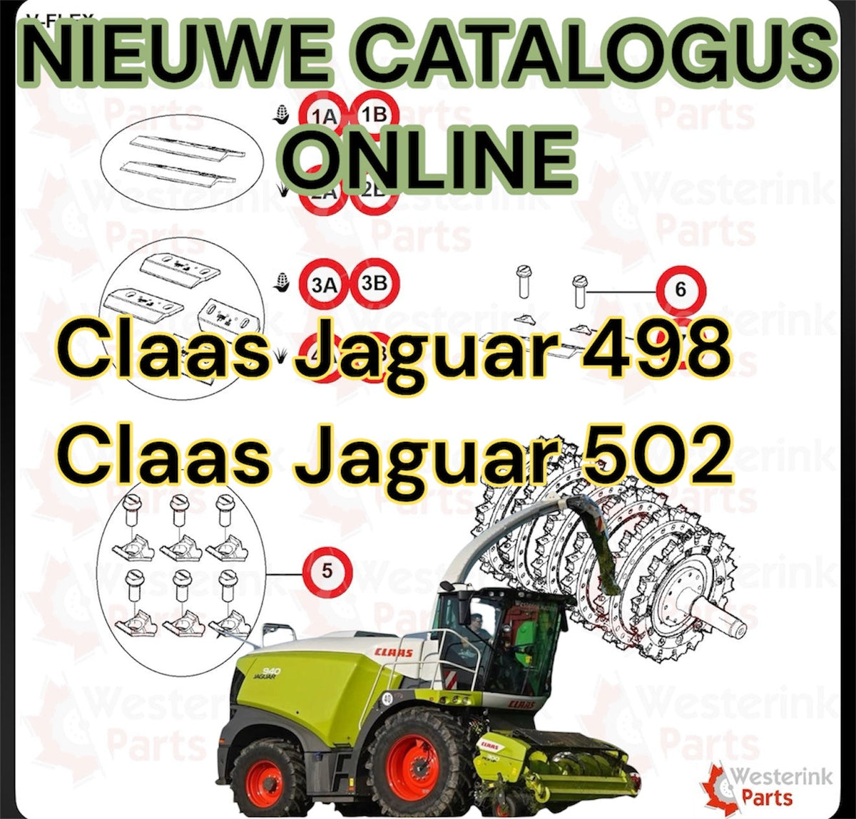 Nieuwe Claas Jaguar Catalogus: Series 498 & 502 nu online