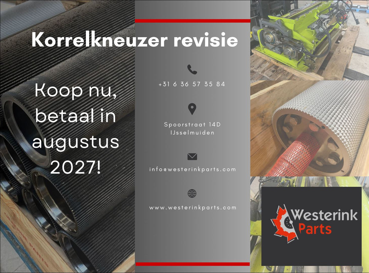 Korrelkneuzer reviseren voor seizoen 2027? Koop nu, betaal in augustus!