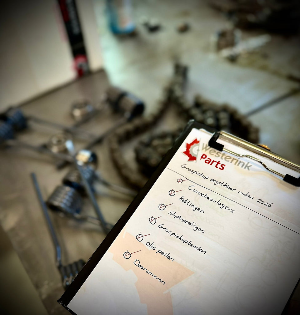 Checklist Graspickup: Voorkom stilstand in de grasoogst