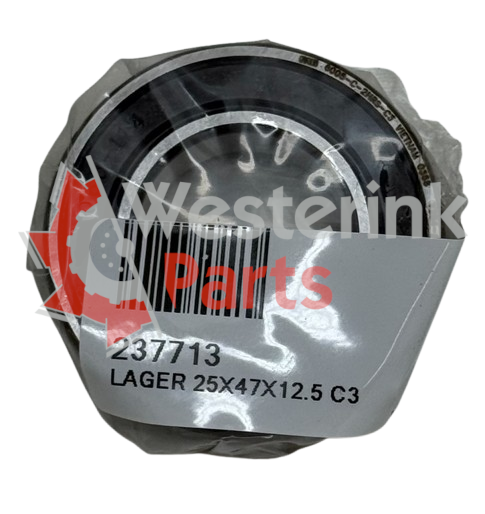 LAGER 25X47X12.5 C3 | Westerink Parts 237713