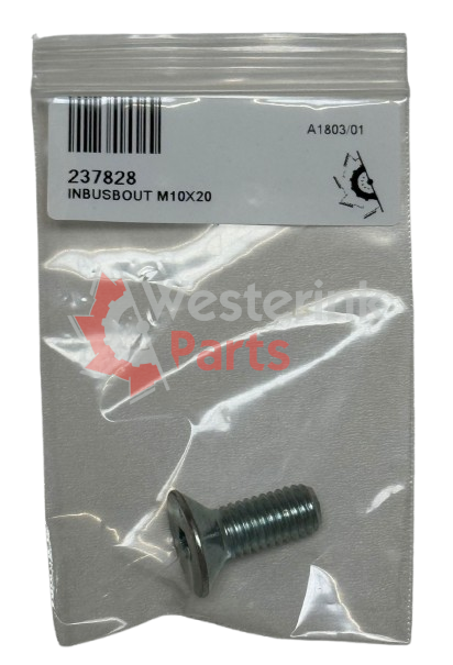 Inbusbout M10x20 | Westerink Parts 237828