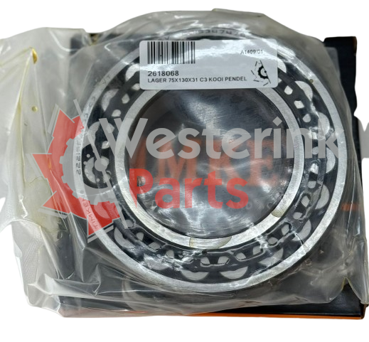 Lager 75x130x31 C3 Kooi Pendel | Westerink Parts 2618068