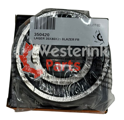 Lager 35x80x21 | Westerink Parts 350420