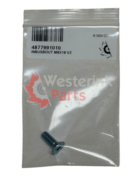 Inbusbout M6x16 Vz | Westerink Parts 4877991010
