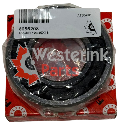 Lager 40x80x18 | Westerink Parts 8056208