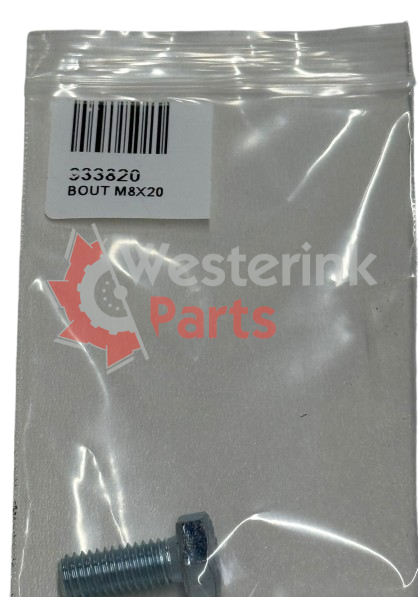 Bout M8x20 | Westerink Parts 933820